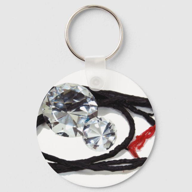 DiamondRough0331091 Keychain (Front)