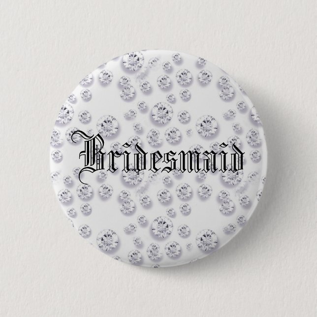 Diamonds 2 Inch Round Button (Front)