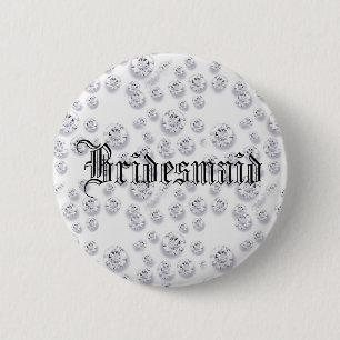 Diamonds 2 Inch Round Button