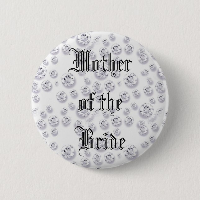 Diamonds 2 Inch Round Button (Front)