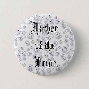 Diamonds 2 Inch Round Button