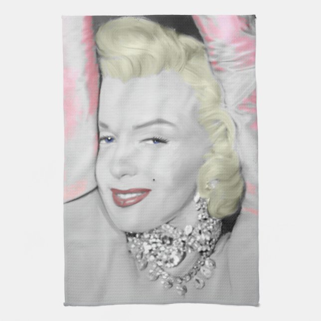 Diamonds 2 kitchen towel (Vertical)