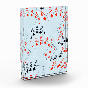 Diamonds And Clubs Straight Flush Ace to Five, Photo Block