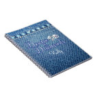 Diamonds and Denim Party Guest Book