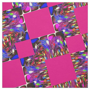 Diamonds and gems fabric