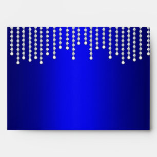 Diamonds and Pearls Wedding Envelope