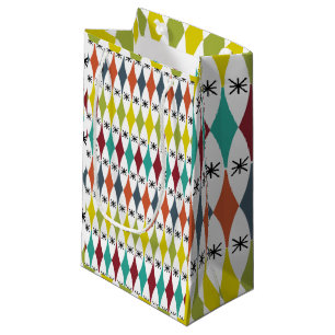 Diamonds and Starbursts  Small Gift Bag