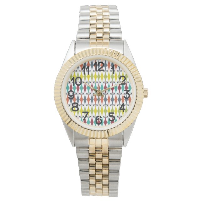 Diamonds and Starbursts  Watch (Front)