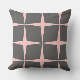 Diamonds and Stars Throw Pillow
