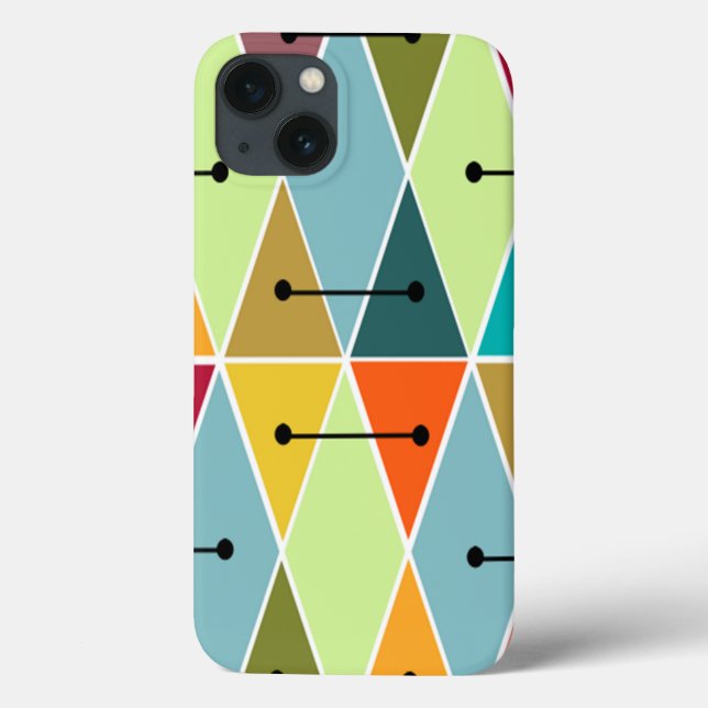 Diamonds and Triangles Case-Mate iPhone Case (Back)