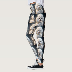 Diamonds Are A Poodles Best Friend, Leggings