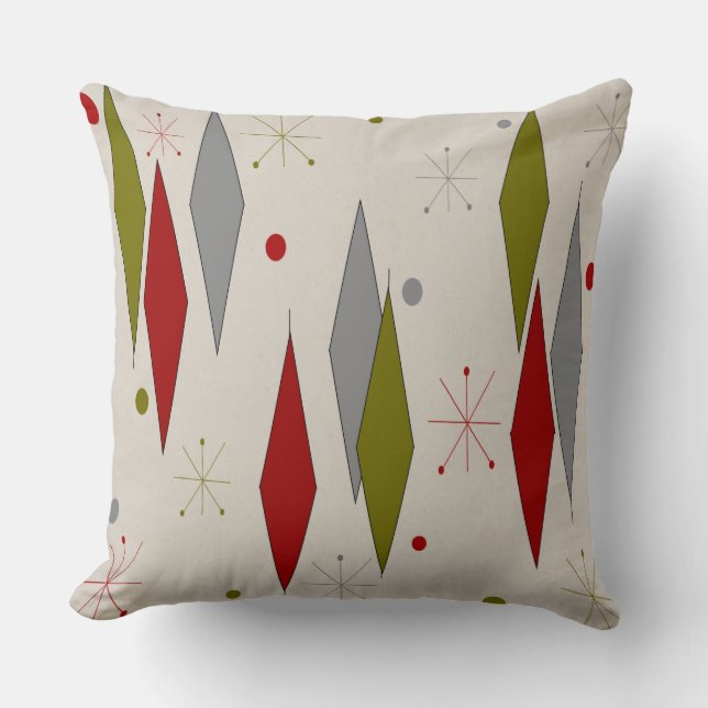 Diamonds Are Forever Throw Pillow (Front)