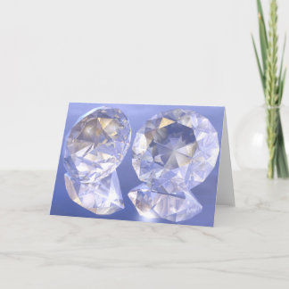 Diamonds bathing in light card