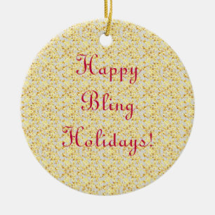 DIAMONDS CERAMIC ORNAMENT