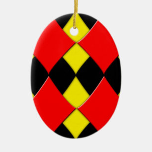 Diamonds Ceramic Ornament
