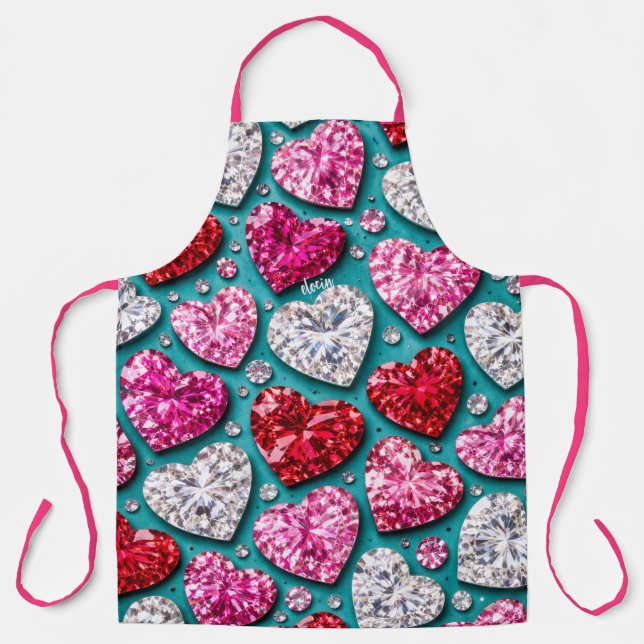 Diamonds Galore Apron (Front)