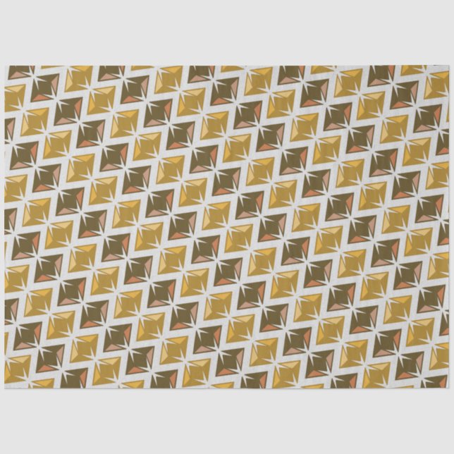 DIAMONDS Golden Gems Tissue Paper (Front)
