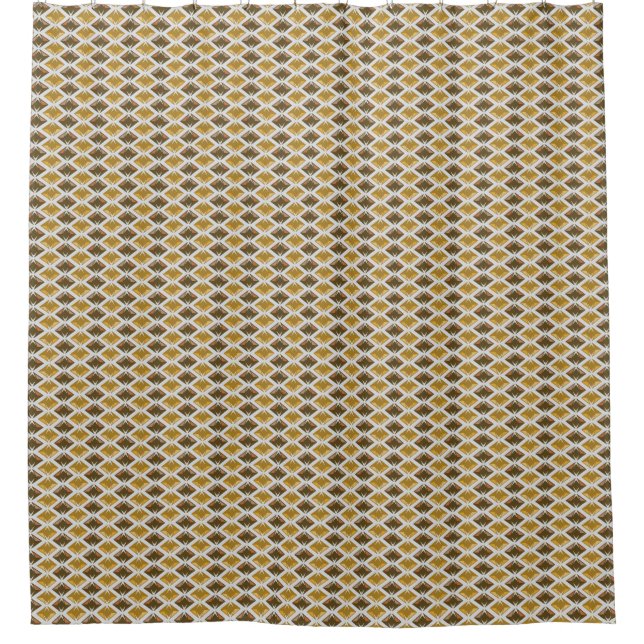 Diamonds Graphical Gems Golden Pattern (Front)