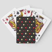 Diamonds Hearts Spades Clubs Pattern