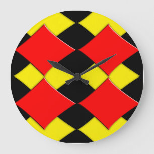 Diamonds Large Clock