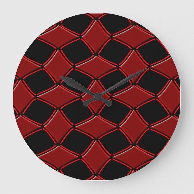 Diamonds Large Clock (Front)