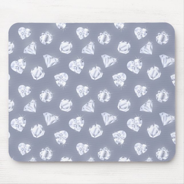 Diamonds Mouse Pad (Front)
