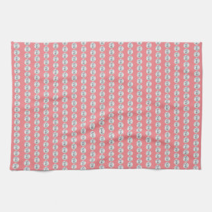Diamonds pink bg kitchen towel