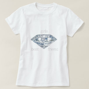 Diamonds ploughs girls best friend T-Shirt