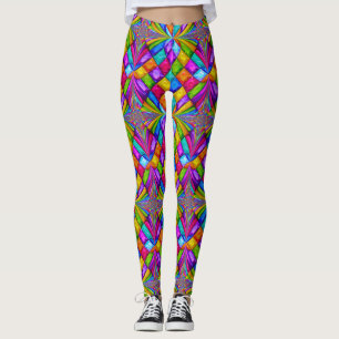 Diamonds Pop Fashion Leggings
