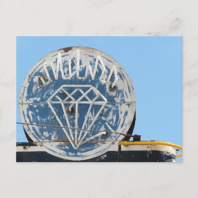 Diamonds Postcard (Front)
