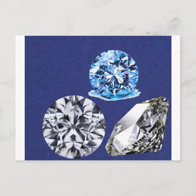diamonds postcard (Front)