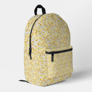 Diamonds printed backpack