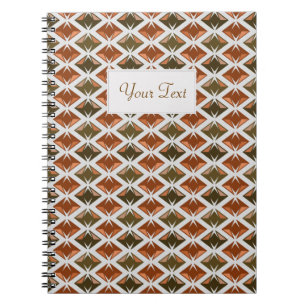 DIAMONDS red with text label Notebook