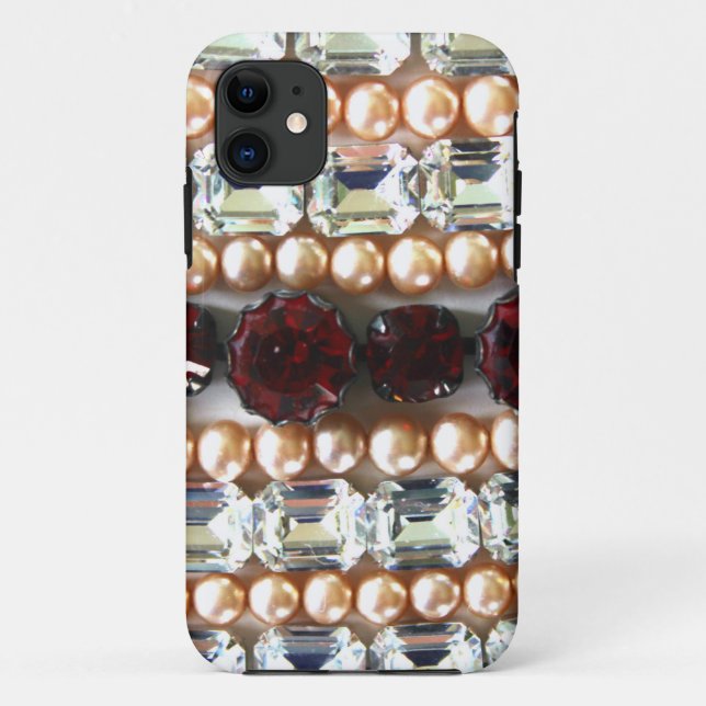 Diamonds rubies pearls Case-Mate iPhone case (Back)