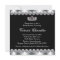 Diamonds Silver Tiara Pink Black Baby Shower