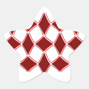 Diamonds Star Sticker
