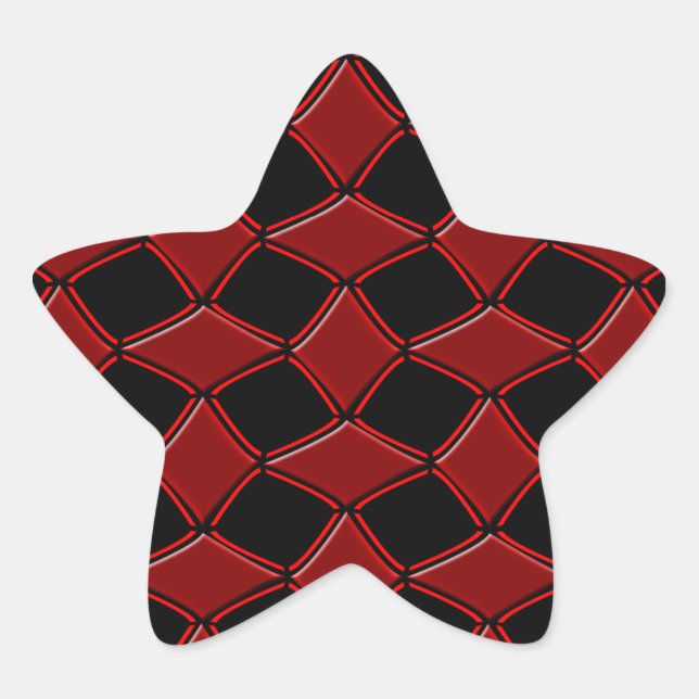 Diamonds Star Sticker (Front)