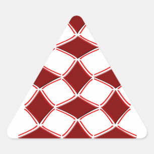Diamonds Triangle Sticker