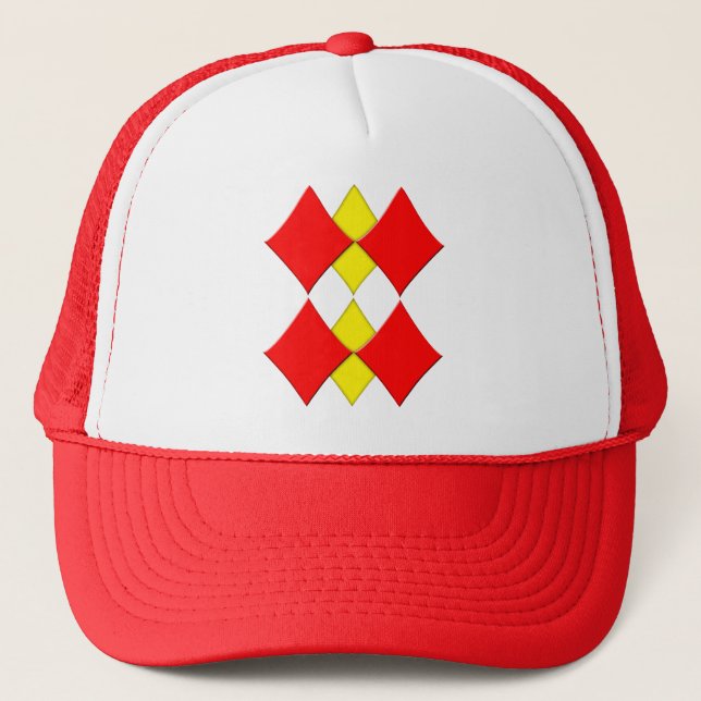 Diamonds Trucker Hat (Front)