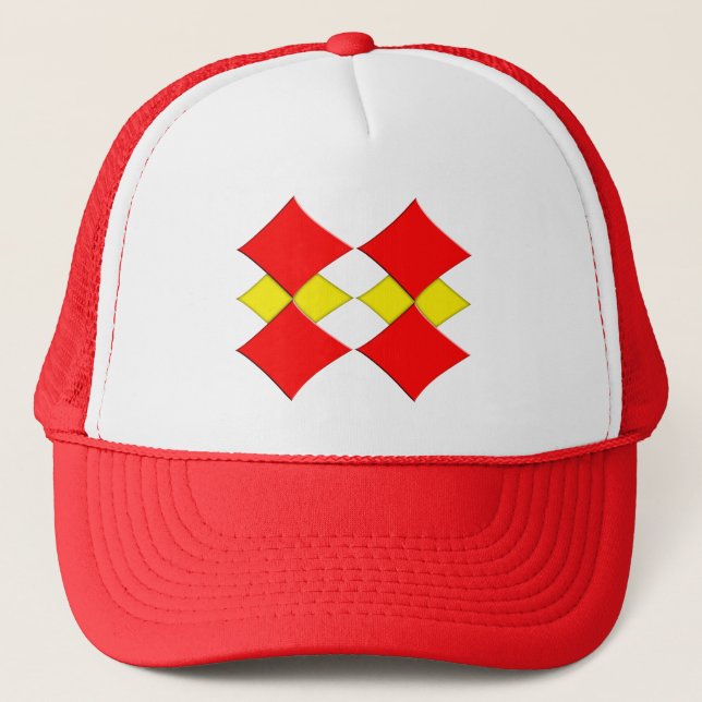 Diamonds Trucker Hat (Front)