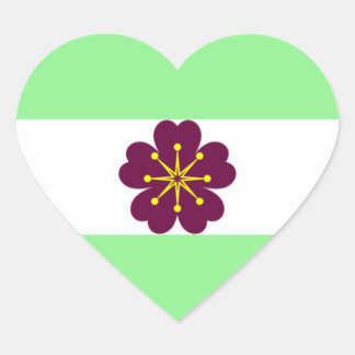 Diamoric Pride Heart-Shaped Sticker Sheet