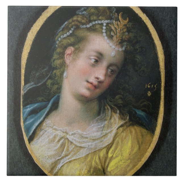 Diana, 1615 tile (Front)