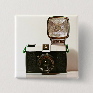 Diana 2 Inch Square Button