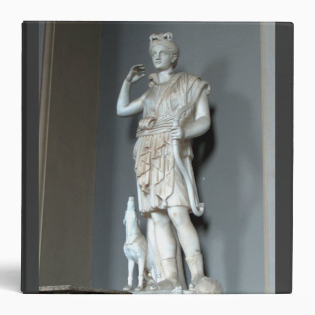 Diana (Artemis) Statue in the Vatican in Rome Bind Binder (Front)