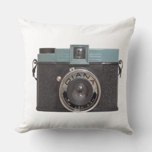 Diana Camera Throw Pillow