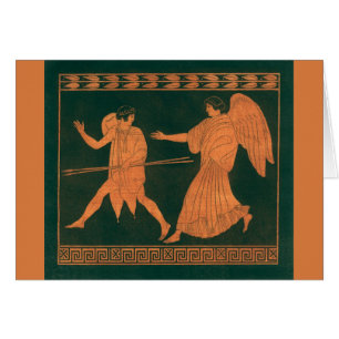 Diana et un ange, Mythologie romaine Vintage