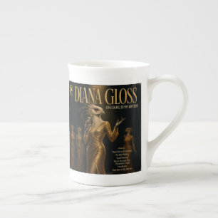Diana Gloss: a Parody Bone China Mug