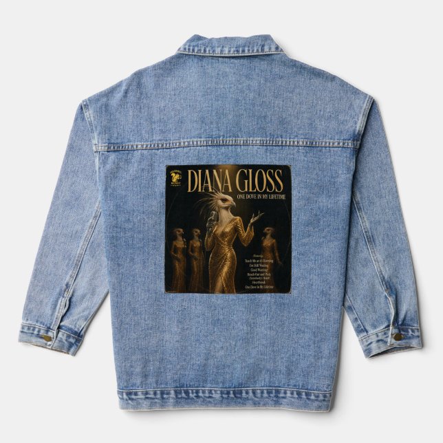 Diana Gloss Album: a Parody Denim Jacket (Back)