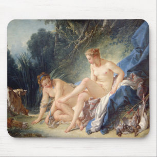 Diana leaving her Bath Mouse Pad