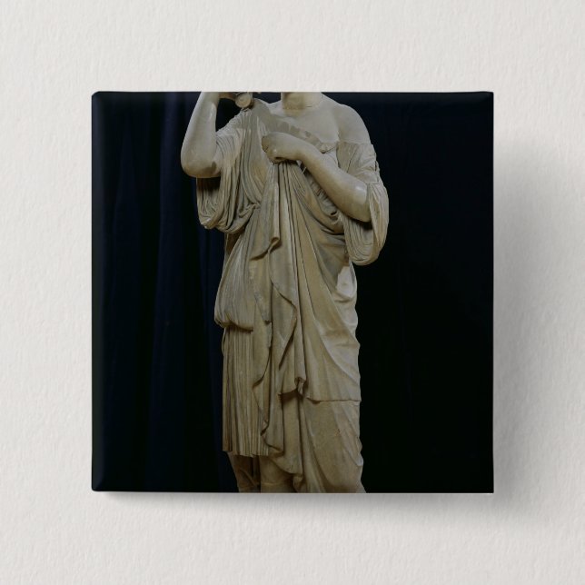 Diana of Gabii 2 Inch Square Button (Front)